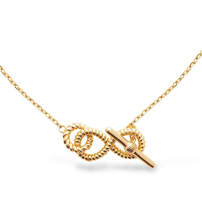 Collier "Unys" – Plaqué or