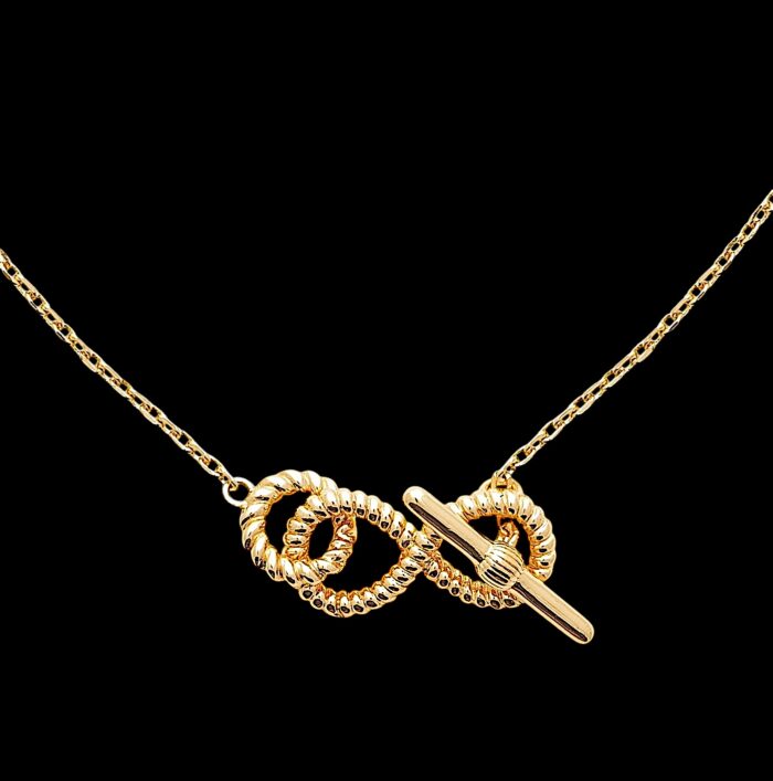 Collier "Unys" – Plaqué or – Image 2