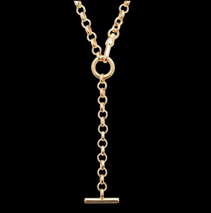 Collier "Oscilla" – Plaqué or – Image 2