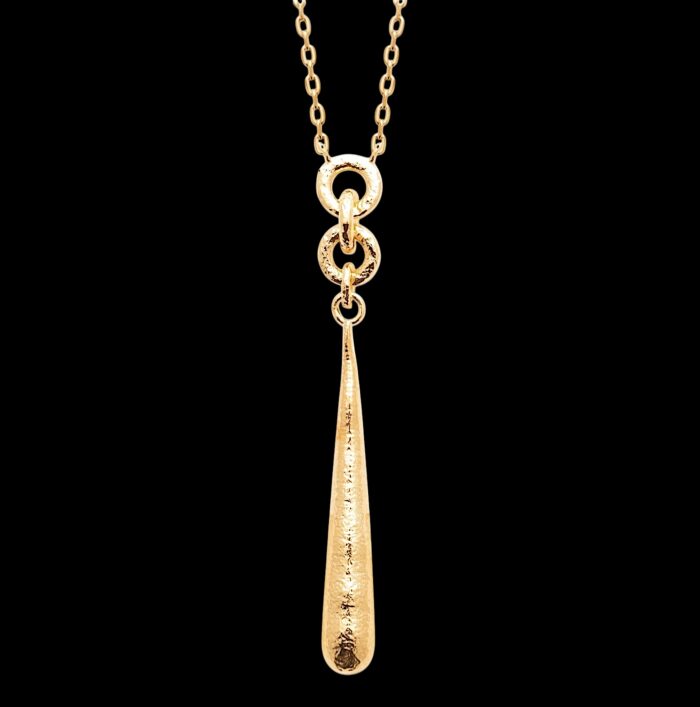 Collier "Orélia" – Plaqué or – Image 2