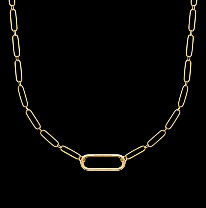 Collier "Fratal" – Plaqué or – Image 2