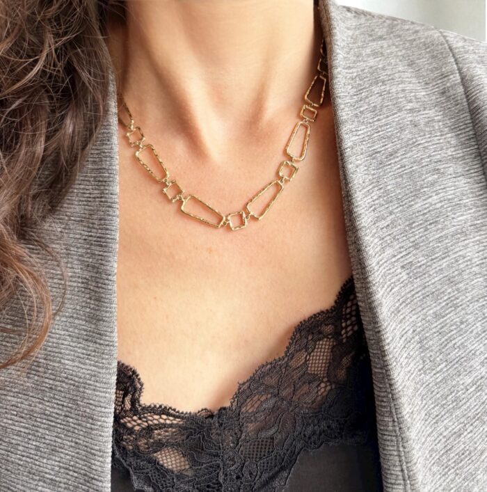 Collier "Kymia" – Plaqué or – Image 4