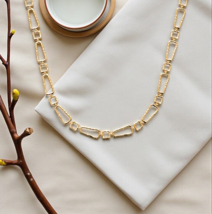 Collier "Kymia" – Plaqué or – Image 3