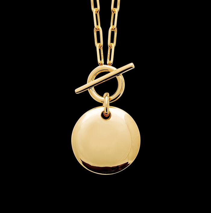 Collier "Dorélia" – Plaqué or – Image 2