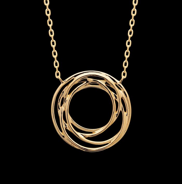 Collier "Orenda" – Plaqué or – Image 2