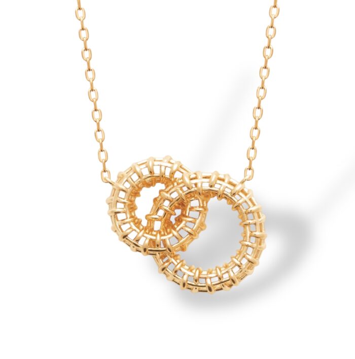 Collier "Cassiane" – Plaqué or