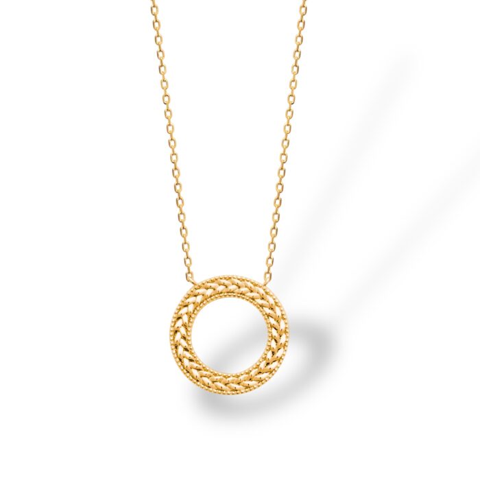 Collier "Episia" – Plaqué or