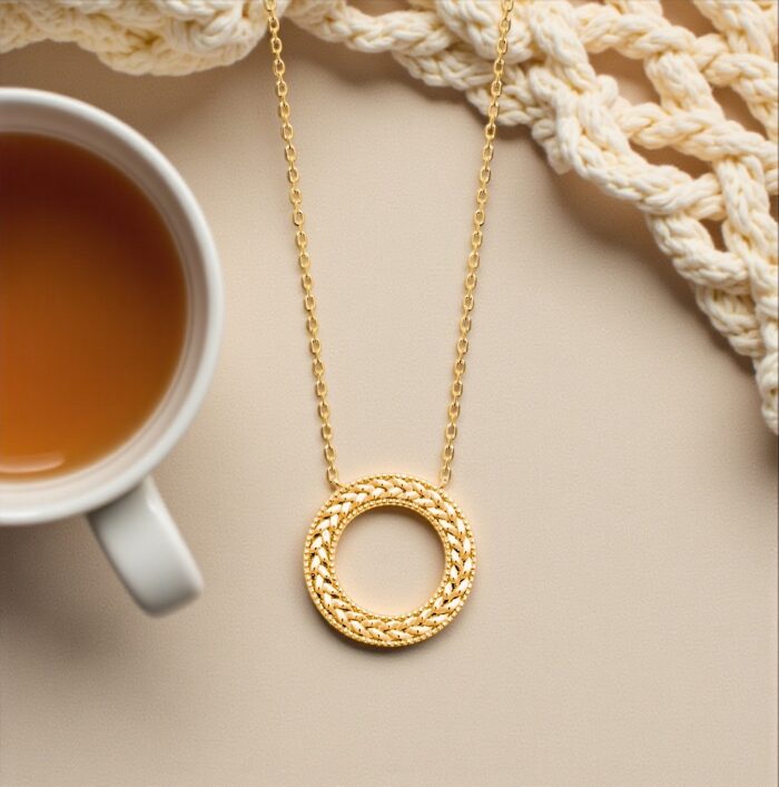 Collier "Episia" – Plaqué or – Image 3