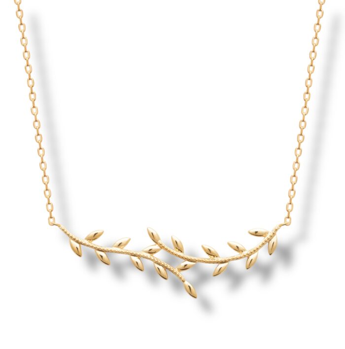 Collier "Sylva" – Plaqué or