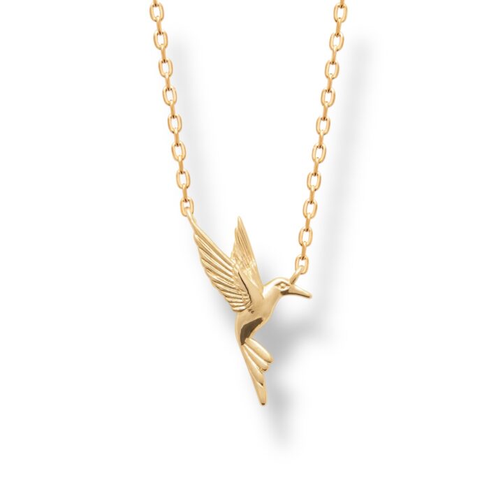Collier "Colibra" - Plaqué or