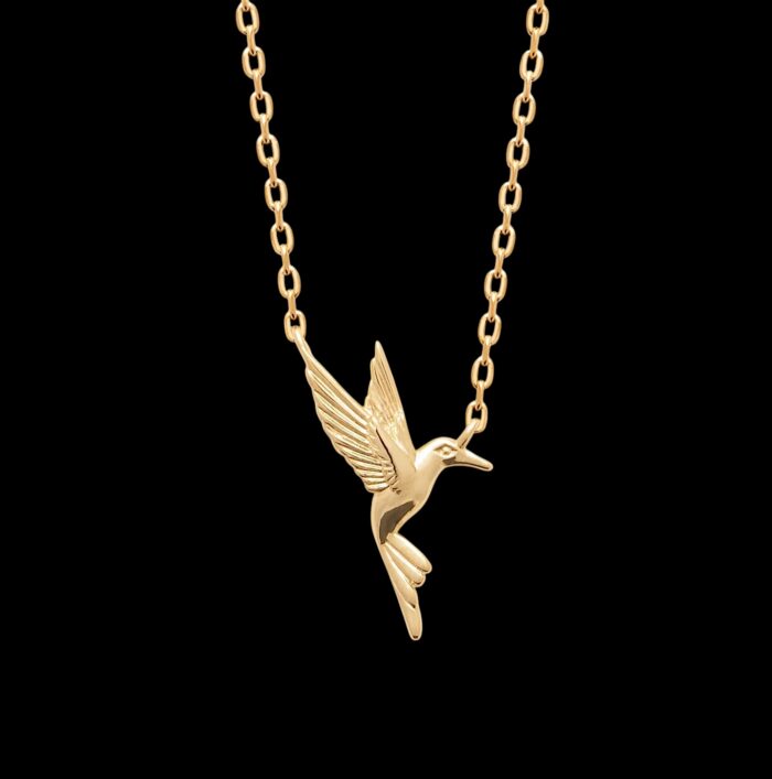 Collier "Colibra" - Plaqué or – Image 2
