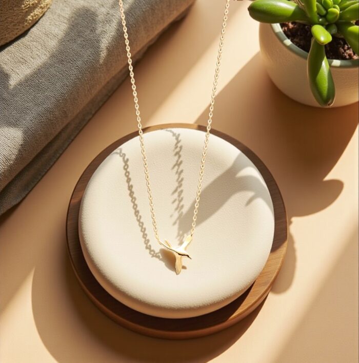 Collier "Volia" - Plaqué or – Image 3