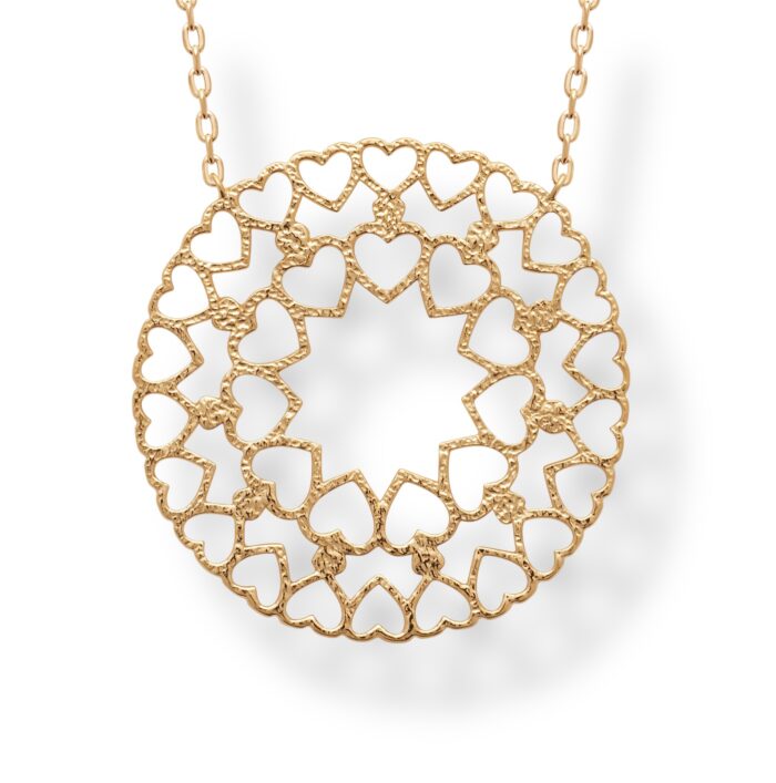 Collier "Célora" - Plaqué or