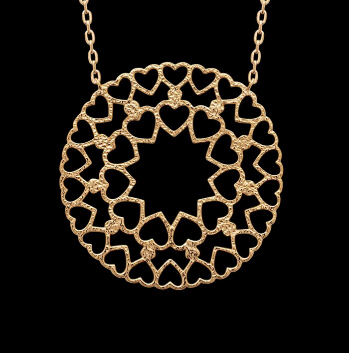 Collier "Célora" - Plaqué or – Image 2