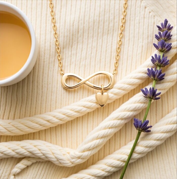 Collier "Amessia" - Plaqué or – Image 3