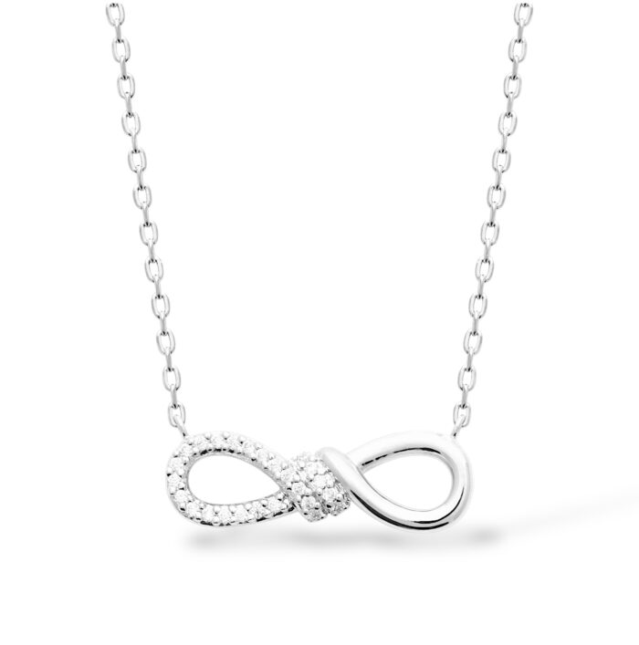 Collier "Gleam" - Oxydes de zirconium – Argent rhodié
