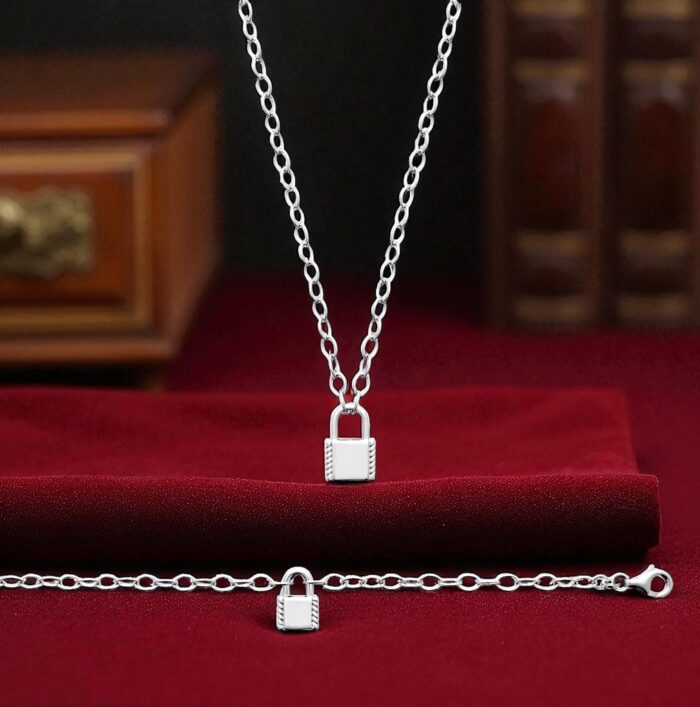 Collier "Cadéa" - Argent rhodié – Image 4