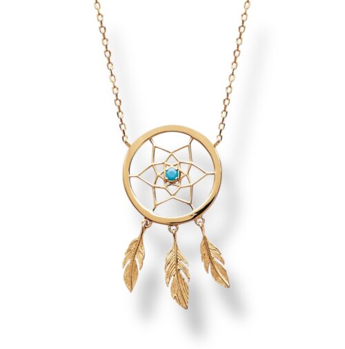 Collier "A4" - Plaqué or