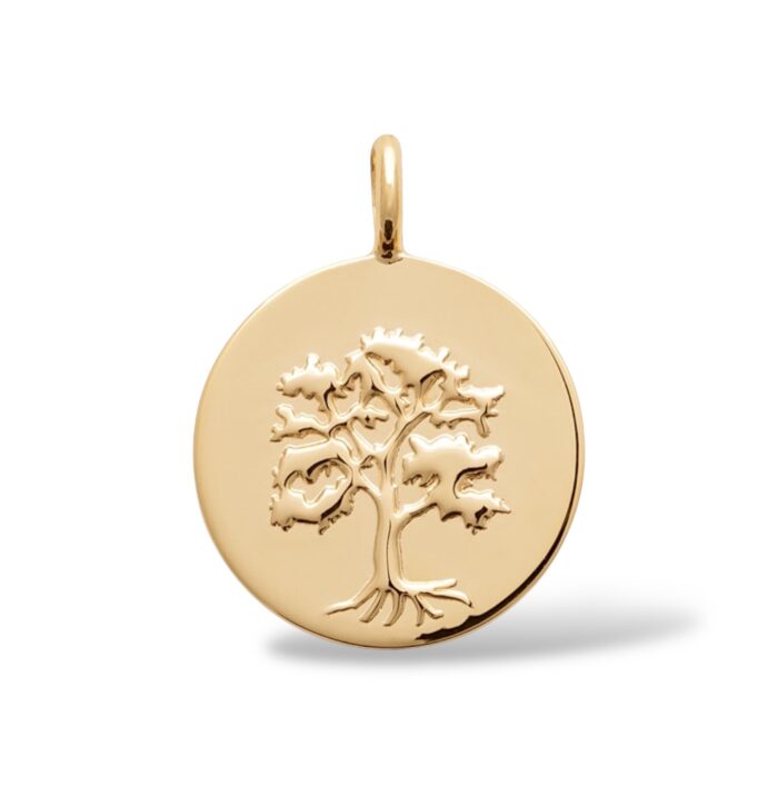 Pendentif "Origea" - Plaqué or