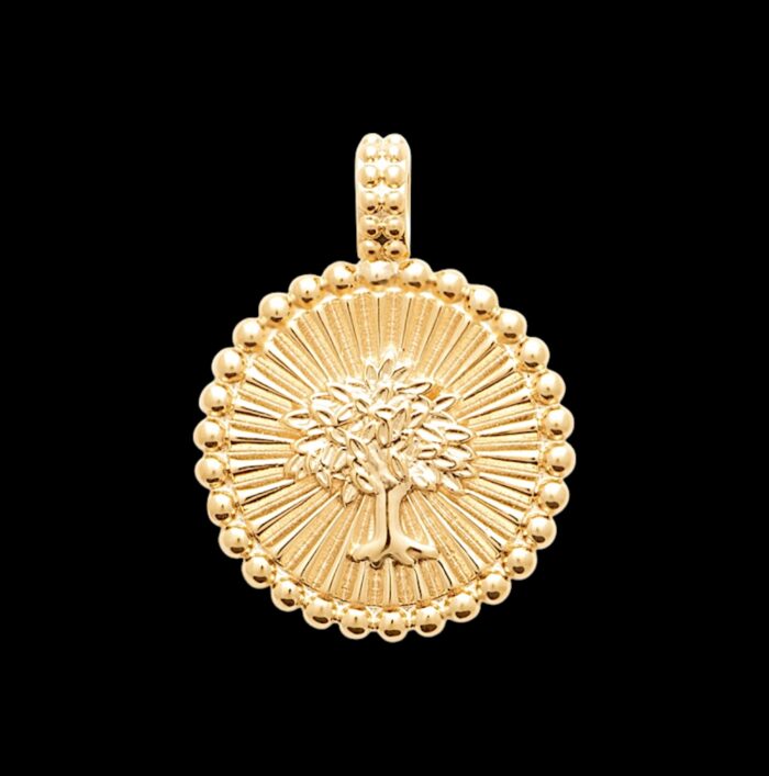 Pendentif "Vivaraé" - Plaqué or – Image 2