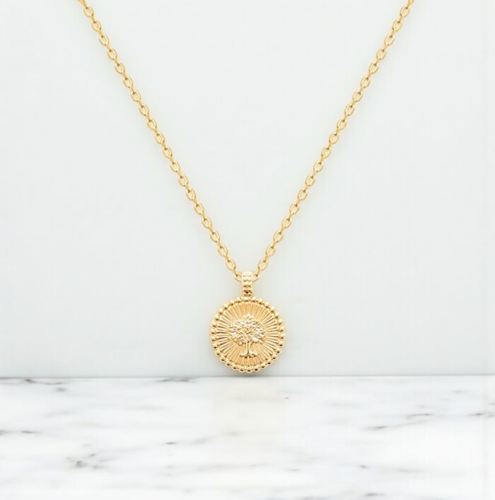 Pendentif "Vivaraé" - Plaqué or – Image 3